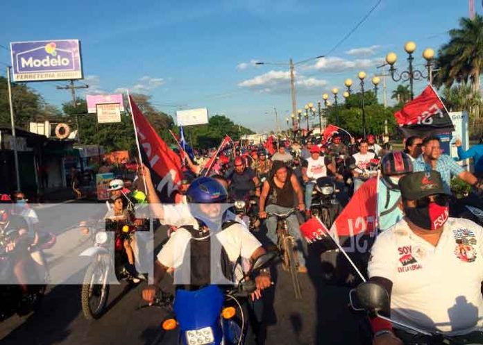 caravana1 Nicaragua, Chinandega, caravana, Héroes y Mártires del 2 y 3 de junio,