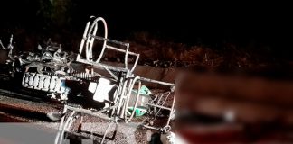 Nicaragua, Kukra Hill, accidente de tránsito, una persona fallecida,