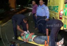 Managua: Motociclista ebrio choca con carretón