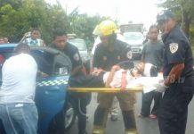 Brutal accidente en la norte
