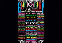 Revelan el cartel oficial del festival Glastonbury 2016