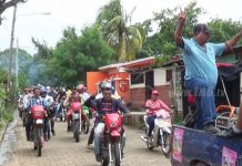 Motorizados nandaimeños apoyan fórmula de Gobierno