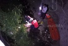 Borrachito cae por segunda vez al fondo de un cauce