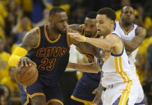 Batalla en Cleveland entre los Warriors y los Cavs