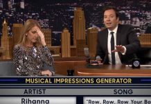 Céline Dion sorprende con imitaciones de Cher y Rihanna