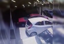Captan en video robo de «chapeadores» en Managua
