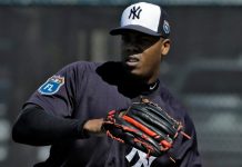 Chapman duramente sancionado por la MLB