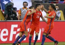 Chile vence 2-0 a Colombia; otra final con Argentina