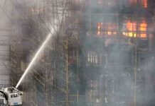 China, escuela de artes marciales, incendio, 18 muertos,
