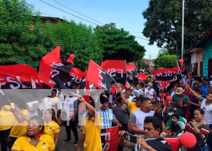 Nicaragua, Chinandega, héroes y mártires del 2 y 3 de junio, militantes,