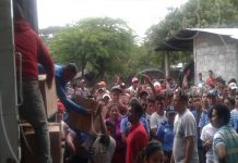 Llega respaldo del gobierno a familias en Chinandega