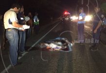 Motociclista muere en violento accidente carretero El Viejo-Jiquilillo
