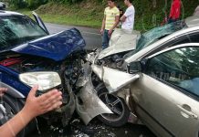 Mortal encontronazo en Carretera Panamericana