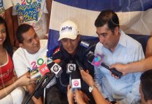 Chocolatito González ya está en Nicaragua