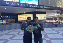 Fotos: Román Gonzalez y Brian Viloria en sesión fotográfica