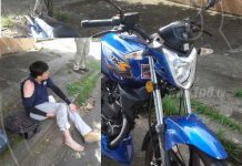 Camioneta choca a joven motorizado en Bolonia