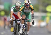 Ciclista iraní muere luego de un accidente