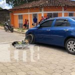 Ciclista sufre accidente de tránsito en Jalapa nicaragua, jalapa, sector 8, accidente,