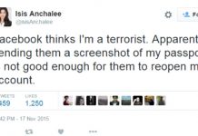 Cierran su cuenta de Facebook por llamarse Isis
