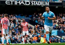 Man City golea a Stoke en la liga Premier