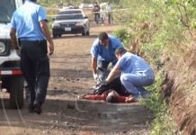 Matan a hombre y dejan tirado cuerpo en Ciudad Sandino