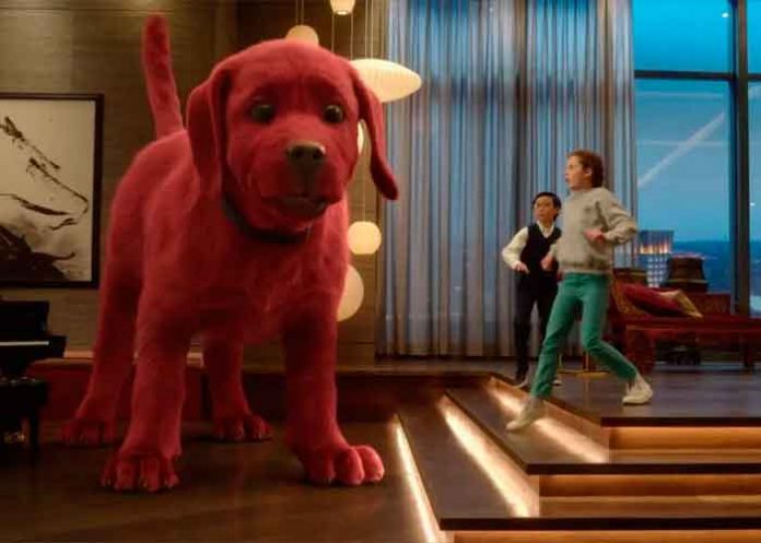 cine, trailer, video, pelicula, clifford, el gran perro rojo, paramount,