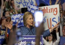 Clinton gana las primarias de Carolina del Norte, Florida y Ohio