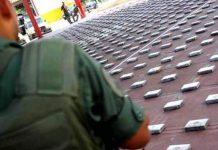 Incautan en Bolivia 7 toneladas de drogas