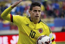 James será el último en integrase a combinado de Colombia