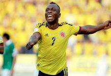 Detienen a futbolista colombiano por violencia doméstica
