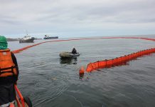 Derrame de combustible en la bahía de Tokio tras la colisión de buques