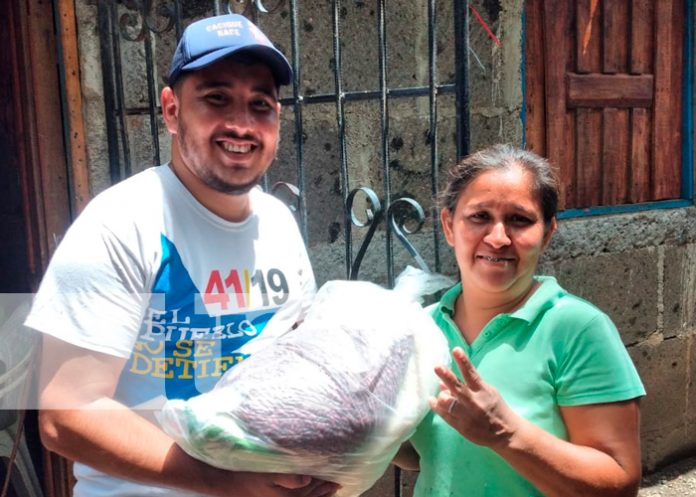 comida3 nicaragua, tipitapa, paquetes alimenticios, protagonistas,