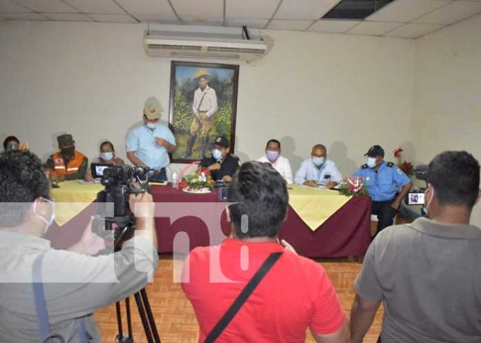 nicaragua, comupred, leon, ejercicio, proteccion, multiamenazas,