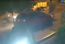 Conductor pega la guinda para no ser asaltado