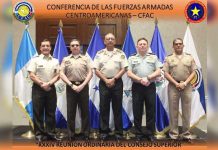 Ejército de Nicaragua en XXXIV Reunión Ordinaria del CFAC