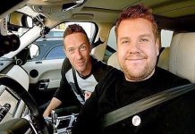 Vocalista de Coldplay hace ‘karaoke’ con James Corden