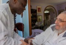 Fidel Castro recibió a presidente de Guinea Bissau