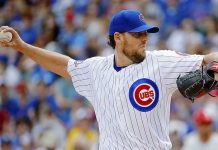 Lackey poncha a 9; Cachorros vencen a Diamondbacks