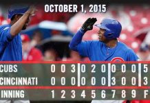 Cachorros superaron a Rojos con jonrón de Jackson