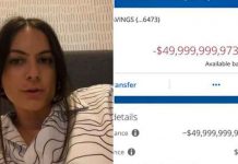 Mujer revisa su cuenta luego de una fiesta y debe 50 mil millones de dólares los angeles, cuenta, deuda, fiesta,