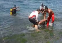 Diría: Por decepción amorosa joven se ahogó en la laguna de Apoyo