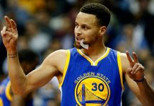 Curry lidera a Warriors ante Rockets en 42do triunfo en casa