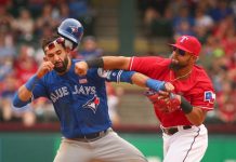 Rougned Odor suspendido 8 juegos por golpear a Bautista