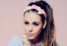 Paparazzis captan a Danna Paola con un sexy bikini en una playa de Miami