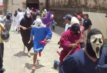 Realizan jóvenes tradicional Reseña de Nandaime
