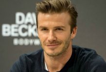 David Beckham presume nuevo tatuaje en el tobillo