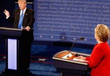 Clinton y Trump, primer debate con acusaciones cruzadas