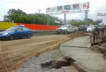 Derrame de aceite en Carretera Norte deja un lesionado