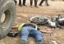 Bonanza: Le desbaratan el cráneo al pasarle camión