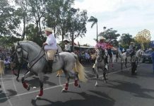Arrancó el Desfile Hípico en Managua